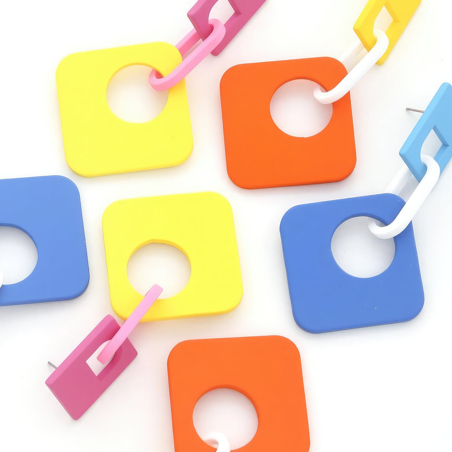 Triple Color Mix Dangle Earring - Inspired Collective Store