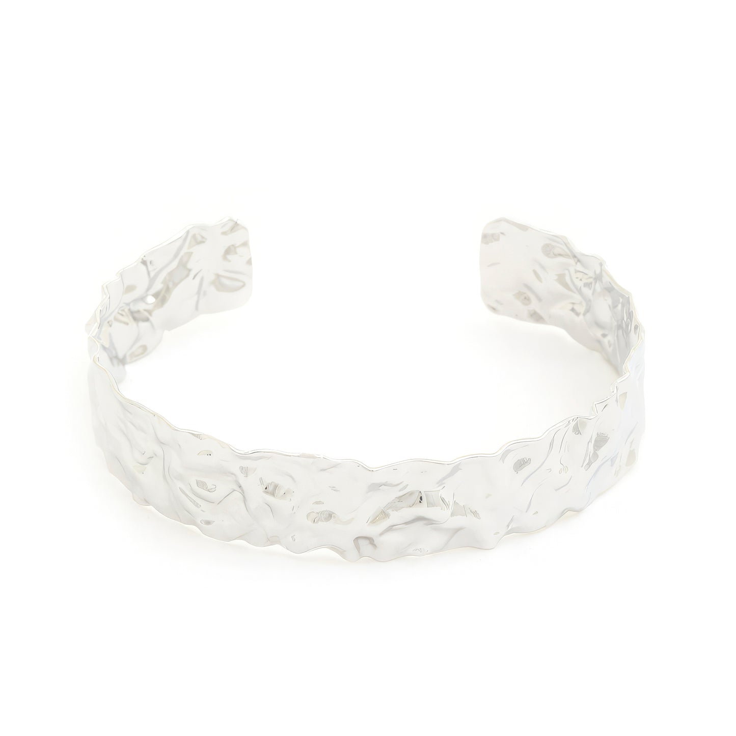 Hammered Metal Cuff Bracelet - Inspired Collective Store