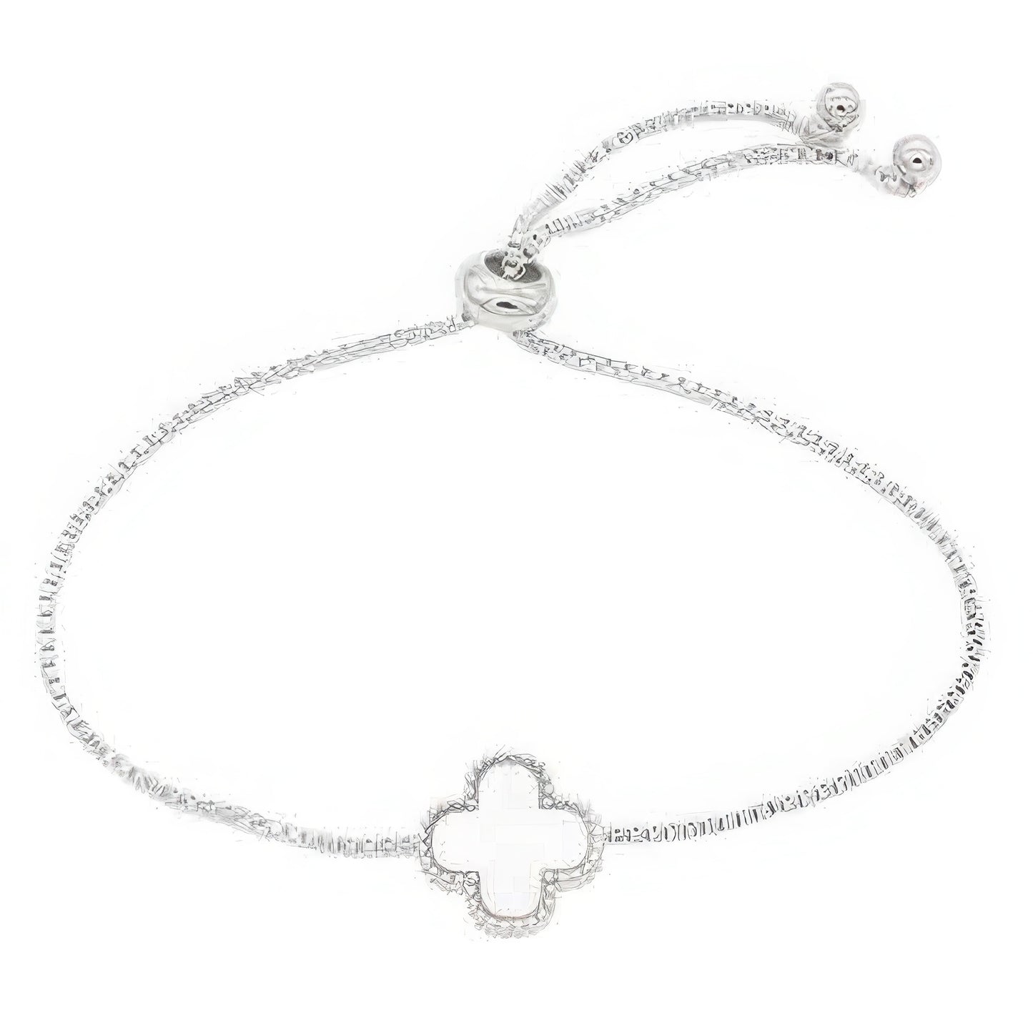 Metal Clover Charm Adjustable Bracelet - Inspired Collective Store