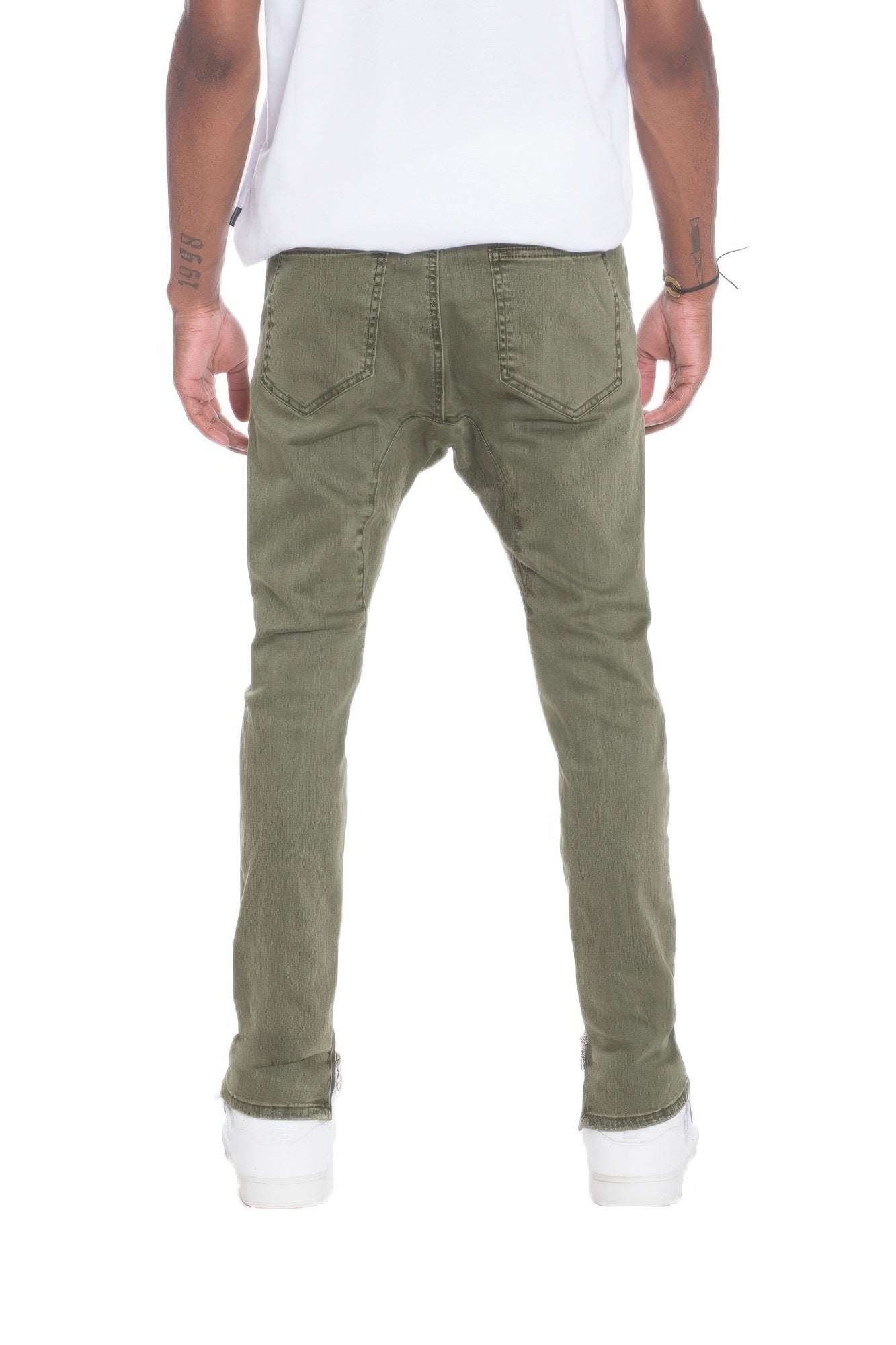 Distressed Denim Checkered Tape - Inspired Collective Store