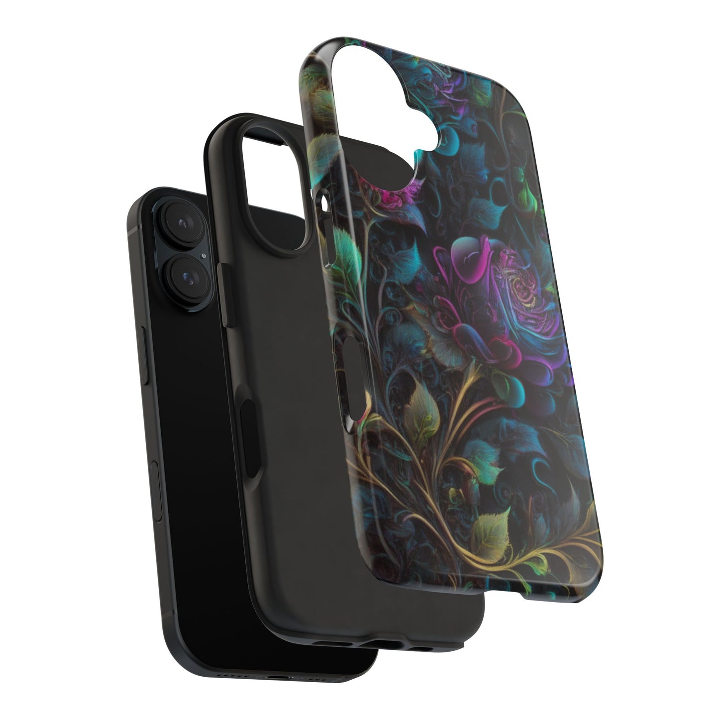 Whimsy Flower-Tough Phone Cases for IPhone and Samsung