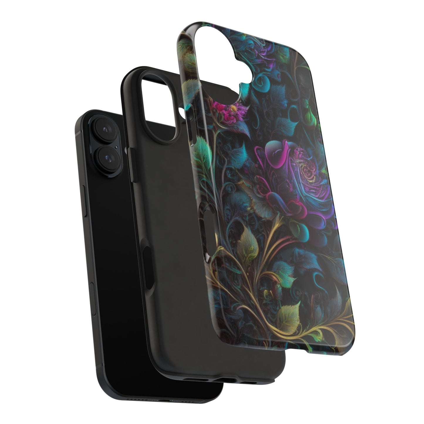 Whimsy Flower-Tough Phone Cases for IPhone and Samsung