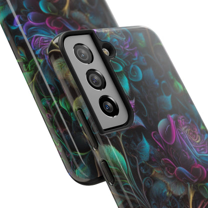 Whimsy Flower-Tough Phone Cases for IPhone and Samsung - Inspired Collective Store