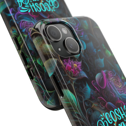 Whimsy Flower "Being a Princess is exhausting" -Tough Phone Cases for IPhone and Samsung - Inspired Collective Store