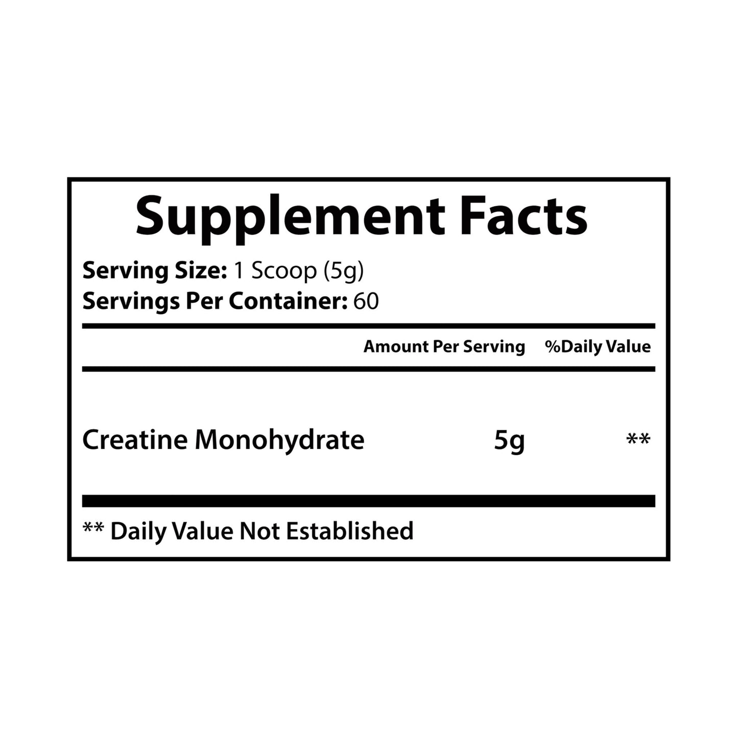 M•11 PURE CREATINE- Creatine Monohydrate Supplement (300g, 10.58oz)