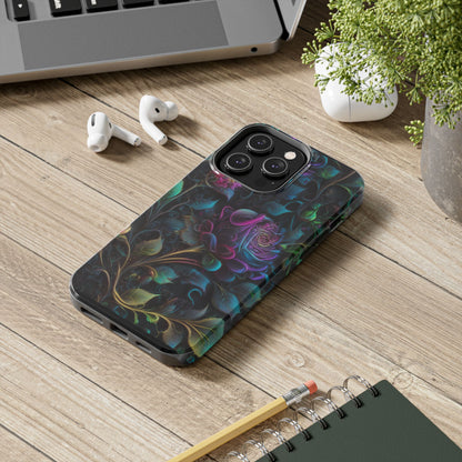 Whimsy Flower-Tough Phone Cases for IPhone and Samsung - Inspired Collective Store