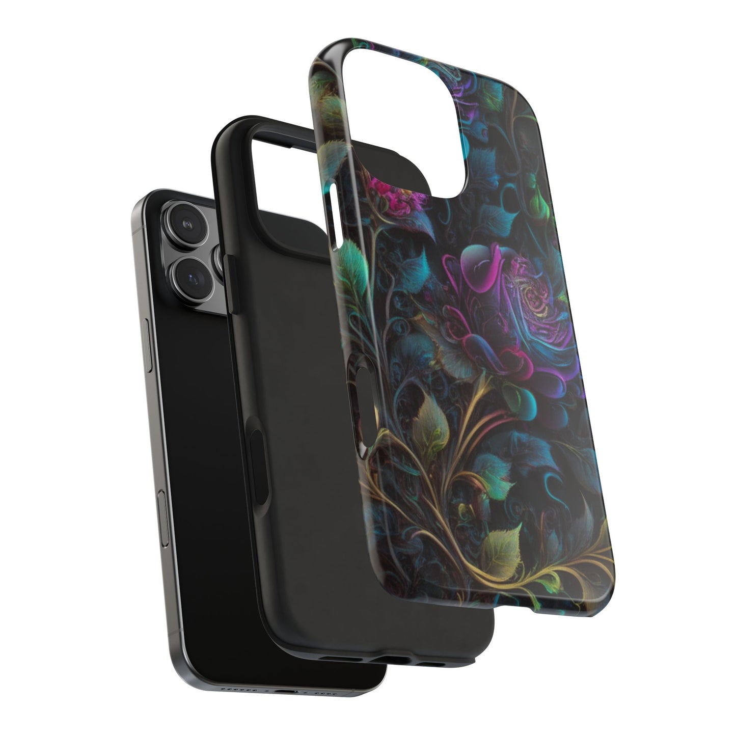 Whimsy Flower-Tough Phone Cases for IPhone and Samsung