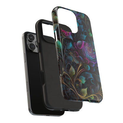 Whimsy Flower-Tough Phone Cases for IPhone and Samsung - Inspired Collective Store