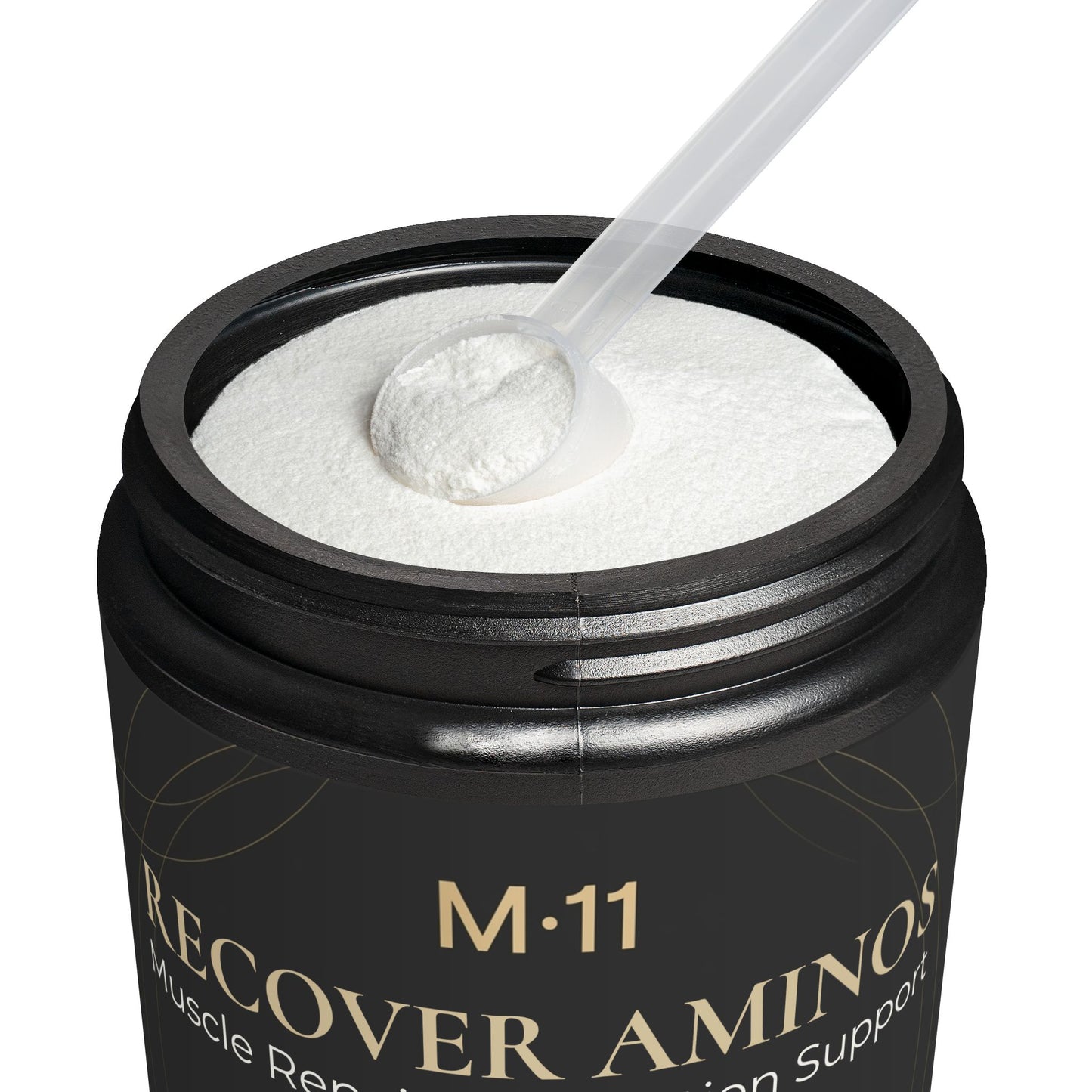 M·11 RECOVER AMINOS — BCAA + Glutamine Recovery Formula (Grape) (325g, 11.46oz, 50 servings)