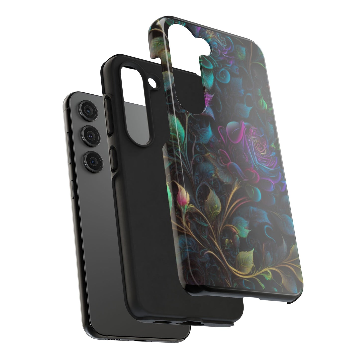 Whimsy Flower-Tough Phone Cases for IPhone and Samsung