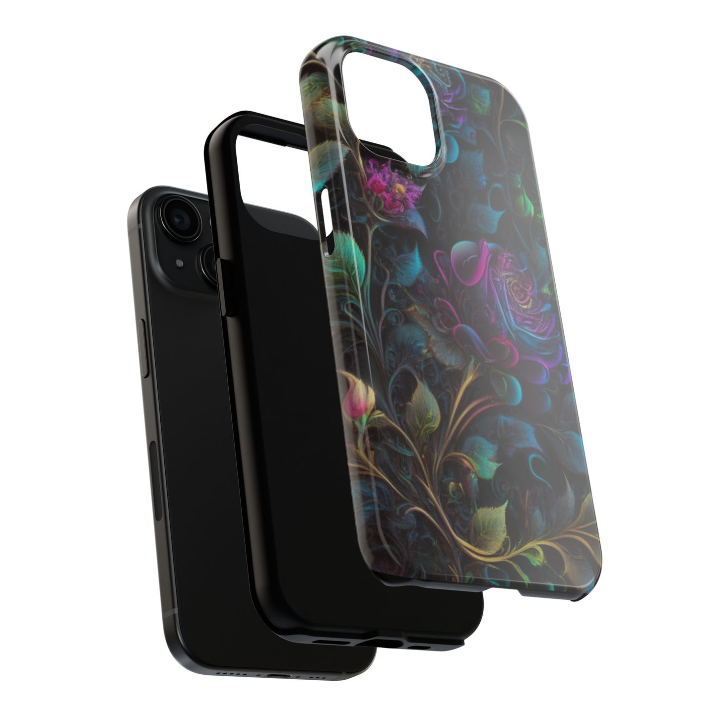 Whimsy Flower-Tough Phone Cases for IPhone and Samsung