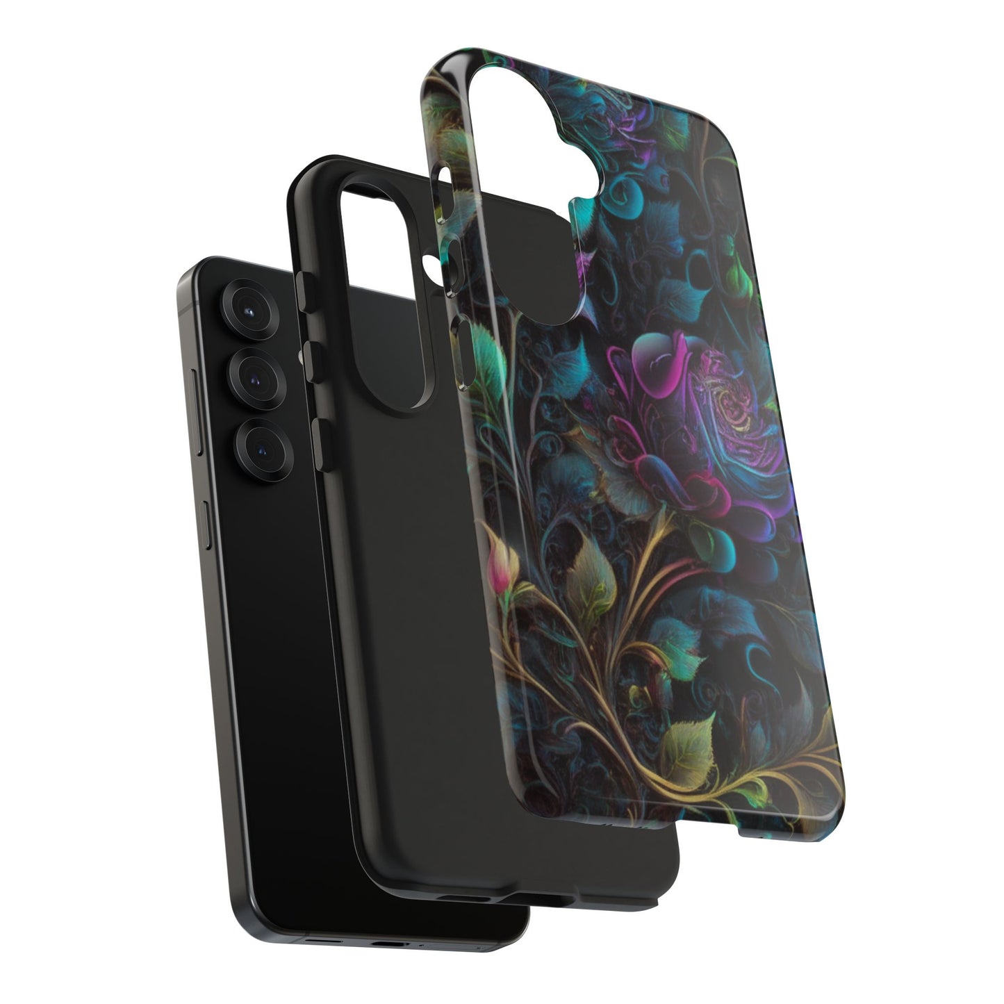 Whimsy Flower-Tough Phone Cases for IPhone and Samsung