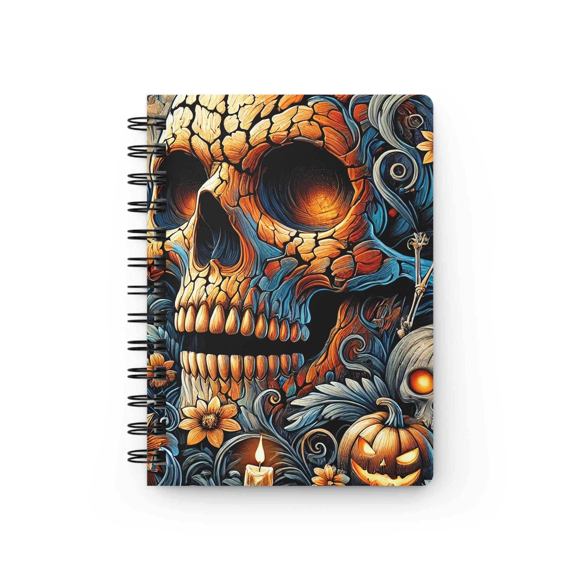 Halloween Themed Spiral Bound Journal - Inspired Collective Store