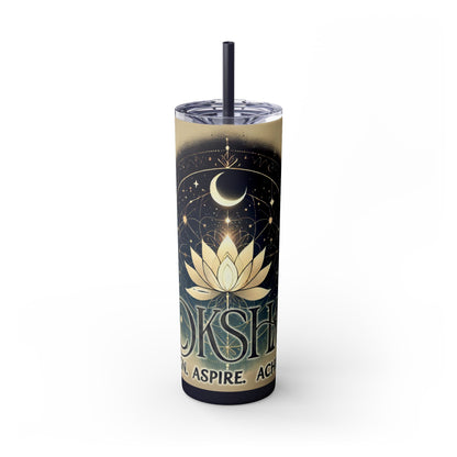 MOKSHA:11 Skinny Tumbler with Straw, 20oz - Inspired Collective Store