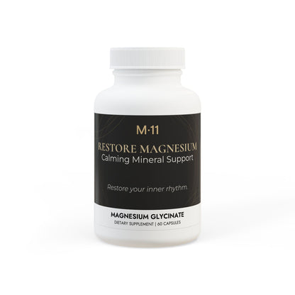 M·11 RESTORE MAGNESIUM — Magnesium Glycinate (60 Capsules)