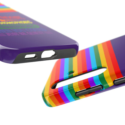 LGBTQ-Tough Phone Cases for IPhone and Samsung - Inspired Collective Store