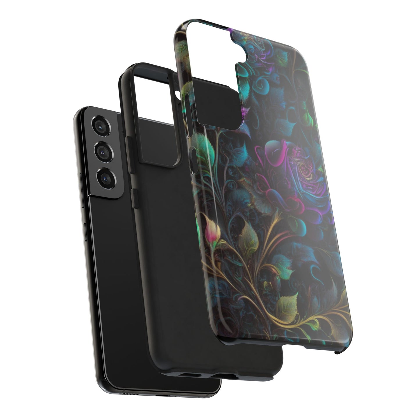 Whimsy Flower-Tough Phone Cases for IPhone and Samsung