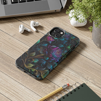 Whimsy Flower-Tough Phone Cases for IPhone and Samsung