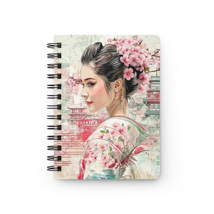 Cherry Blossom Spiral Bound Journal - Inspired Collective Store