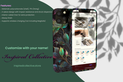 Whimsy Flower-Tough Phone Cases for IPhone and Samsung - Inspired Collective Store