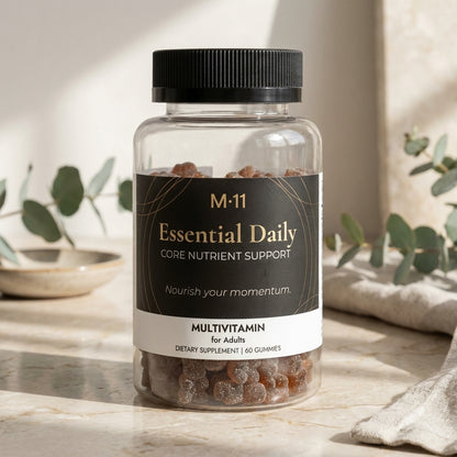 M·11 Essential Daily — Adult Multivitamin Gummies (60 Gummies)