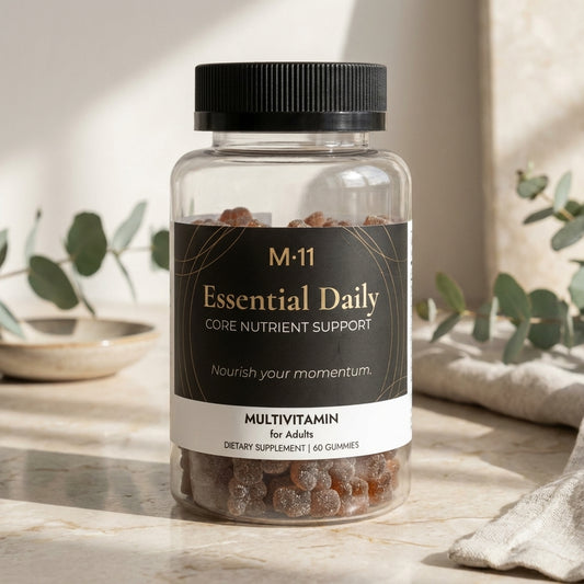 M·11 Essential Daily — Adult Multivitamin Gummies (60 Gummies)