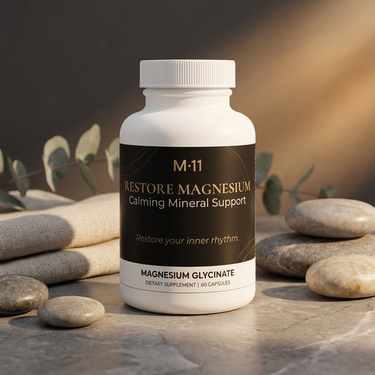 M·11 RESTORE MAGNESIUM — Magnesium Glycinate (60 Capsules)