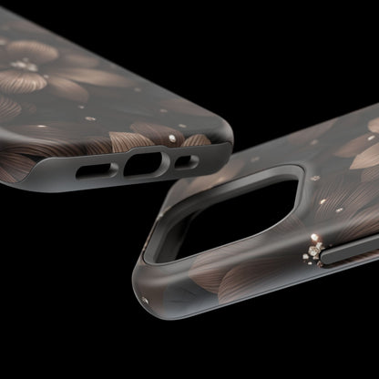 Phone Case - Floral Magnetic Impact-Resistant Case