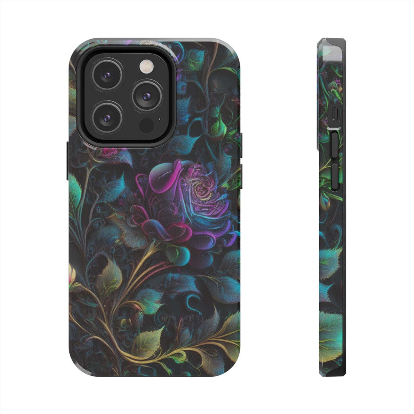 Whimsy Flower-Tough Phone Cases for IPhone and Samsung