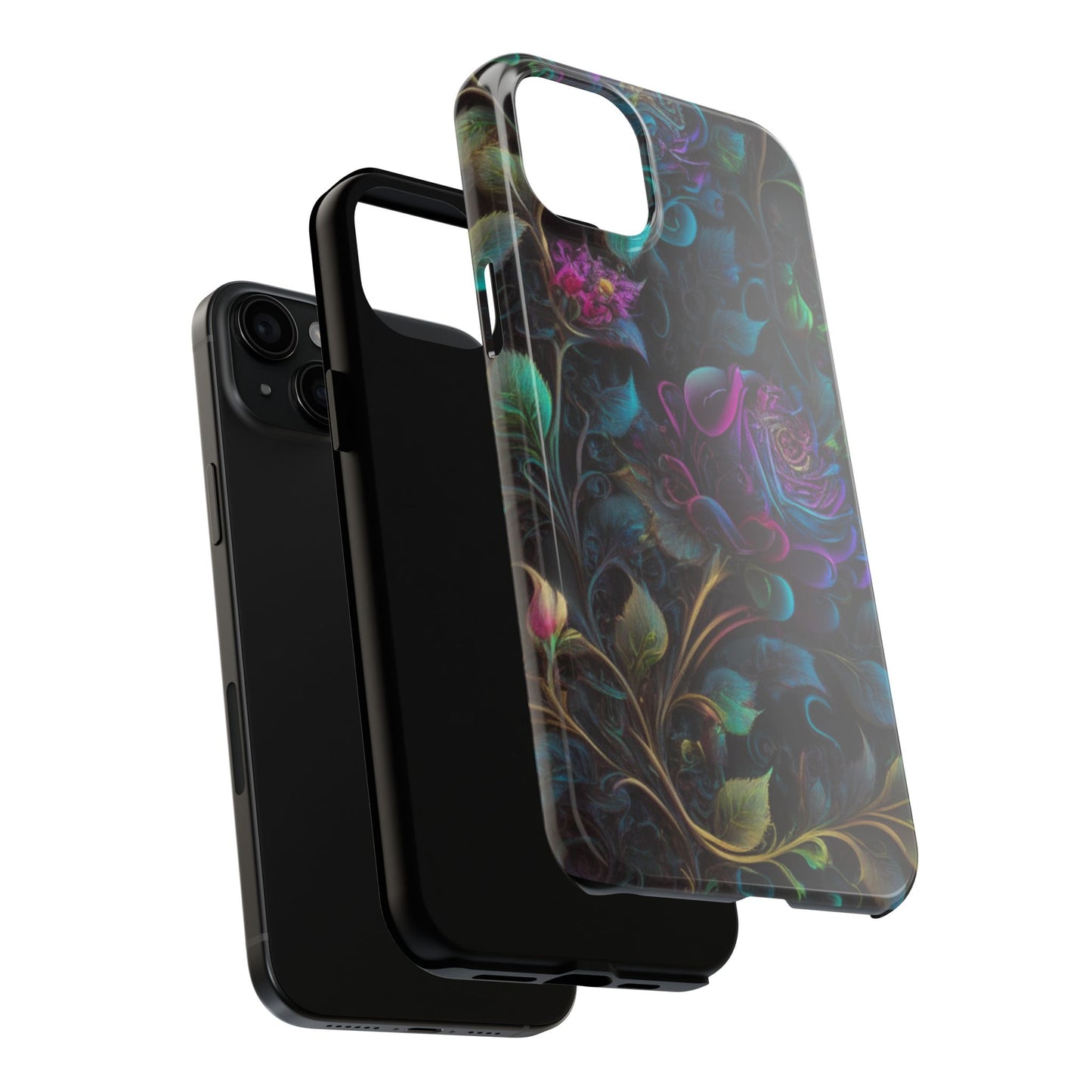 Whimsy Flower-Tough Phone Cases for IPhone and Samsung