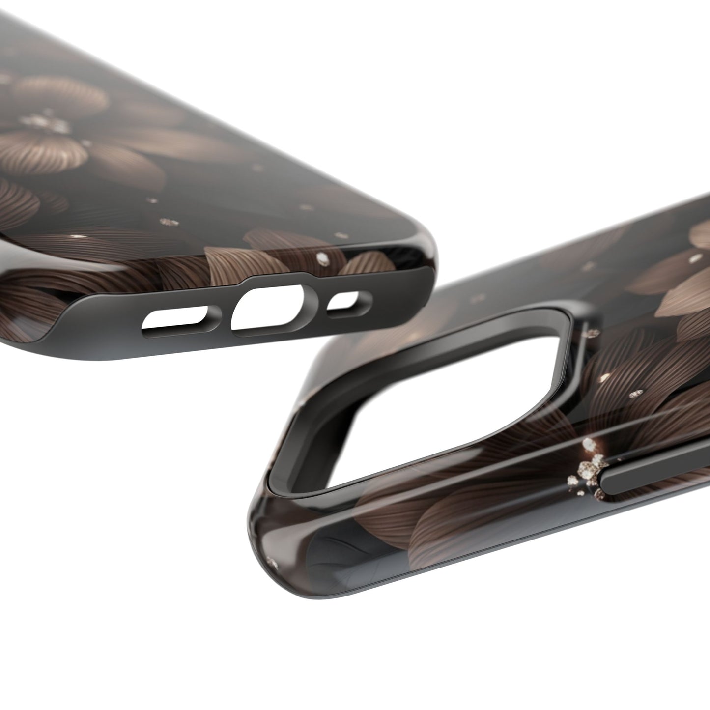 Phone Case - Floral Magnetic Impact-Resistant Case