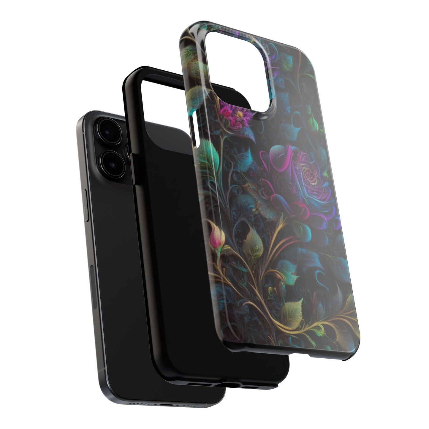 Whimsy Flower-Tough Phone Cases for IPhone and Samsung