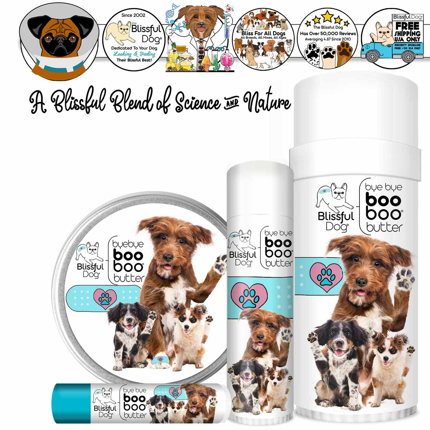 3 Cute Puppies Boo Boo Butter