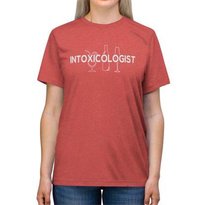 Unisex Triblend Tee- Intoxicologist - Inspired Collective Store