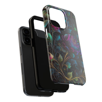 Whimsy Flower-Tough Phone Cases for IPhone and Samsung - Inspired Collective Store