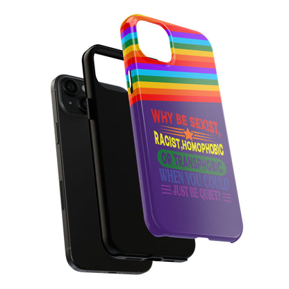 LGBTQ-Tough Phone Cases for IPhone and Samsung - Inspired Collective Store