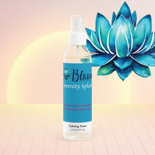 Bloom Serenity Splash ~Calming Toner, 6oz - Inspired Collective Store