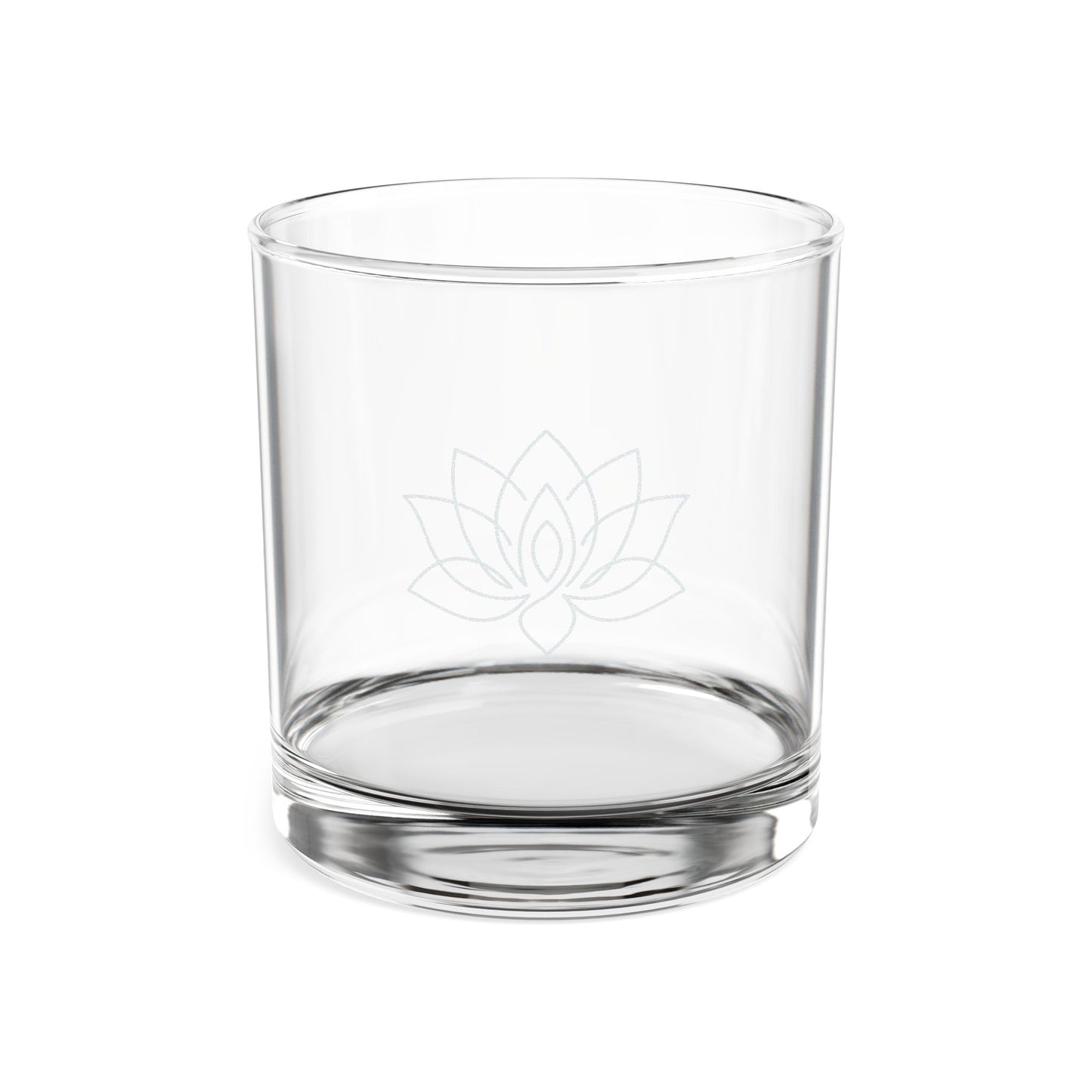 Lotus Ritual Glass — 10.5 oz (engraved)