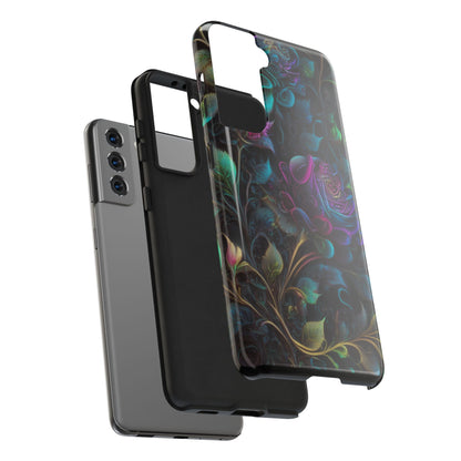 Whimsy Flower-Tough Phone Cases for IPhone and Samsung