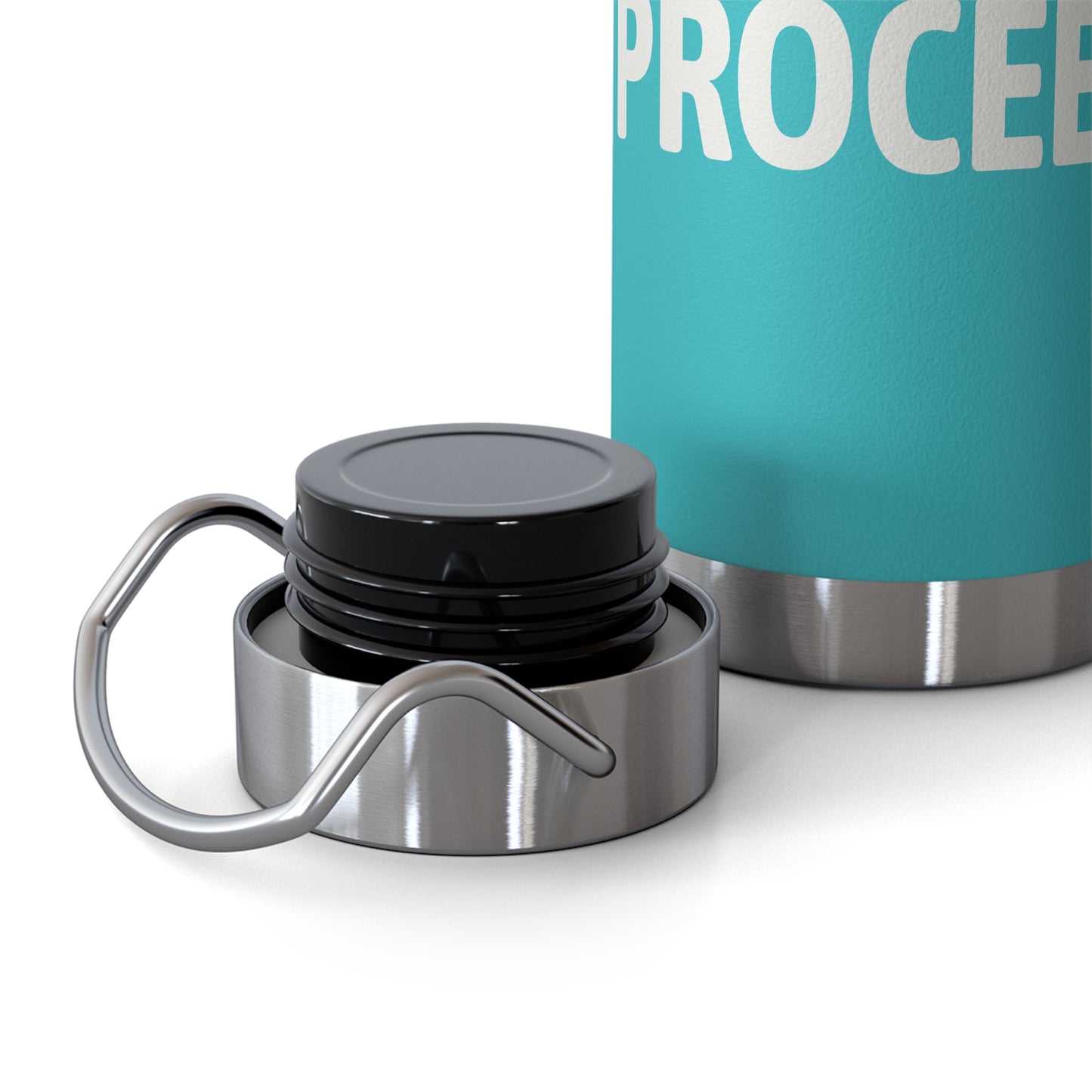 Align. Hydrate. Proceed. - Intentional Hydration Bottle-Copper Vacuum Insulated, 22oz