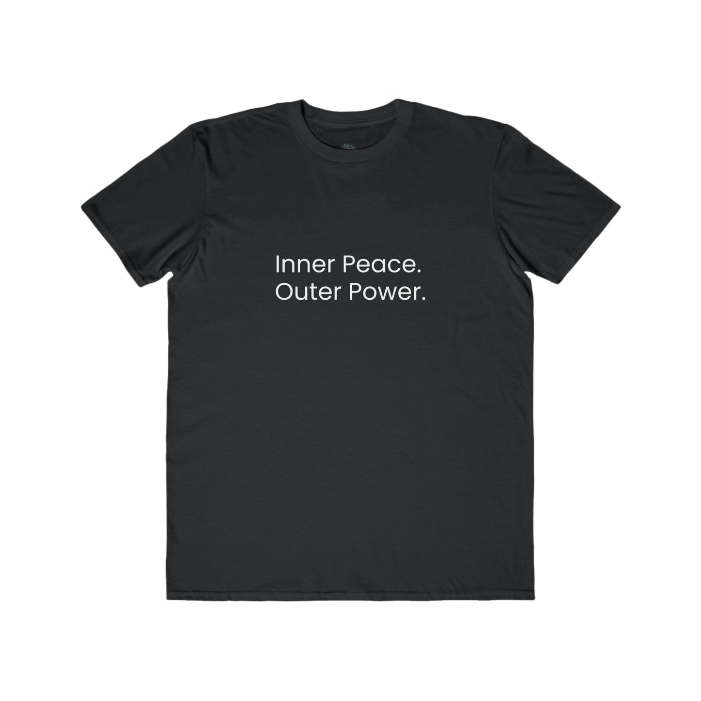 Inner Peace. Outer Power. Mens Tee — Minimalist Inspirational T-Shirt