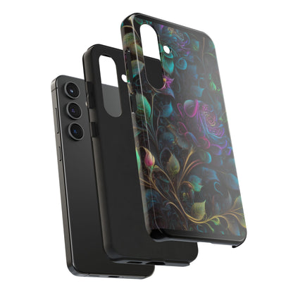 Whimsy Flower-Tough Phone Cases for IPhone and Samsung - Inspired Collective Store