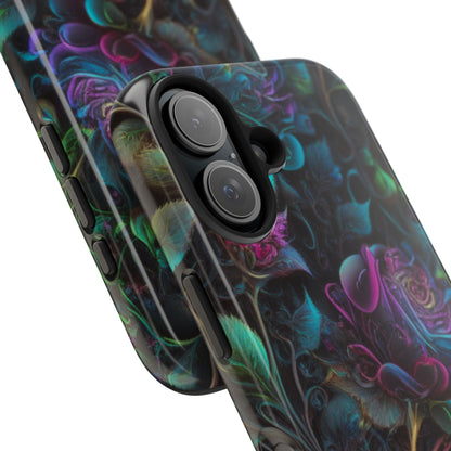 Whimsy Flower-Tough Phone Cases for IPhone and Samsung - Inspired Collective Store