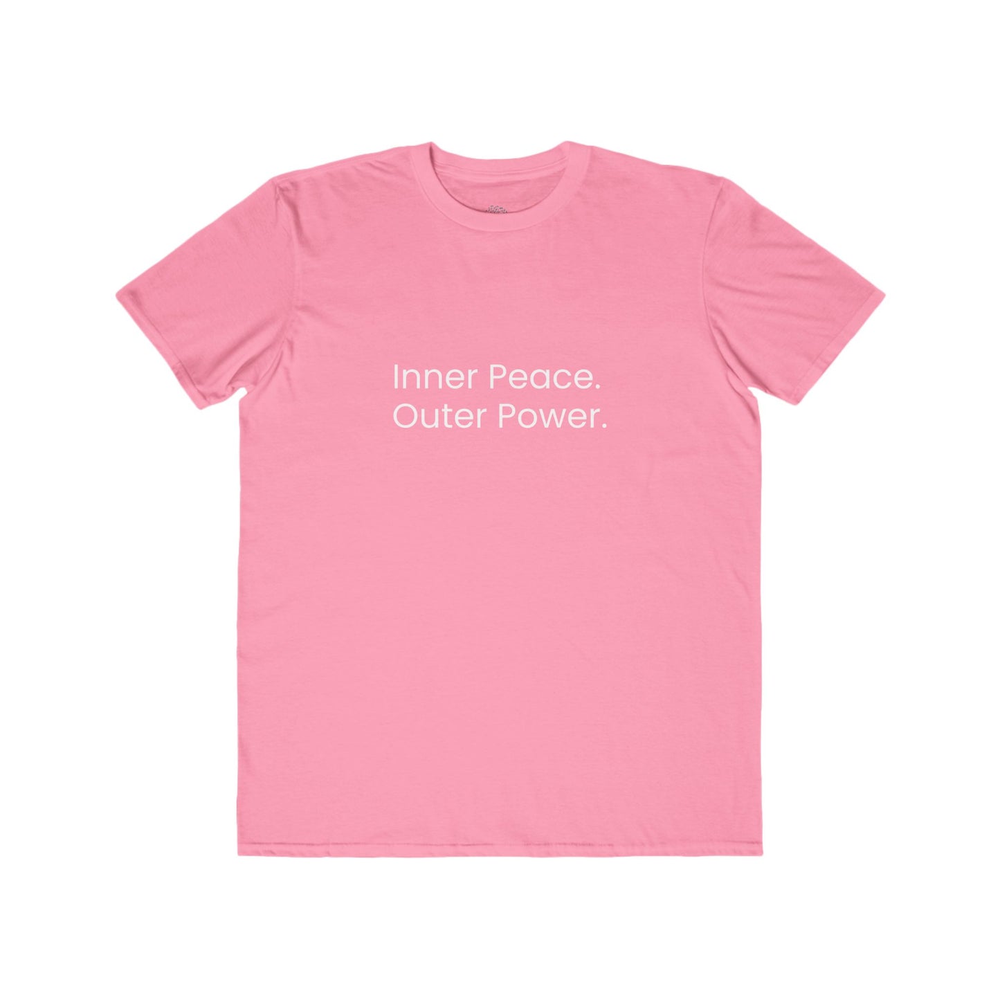 Inner Peace. Outer Power. Mens Tee — Minimalist Inspirational T-Shirt