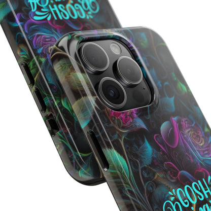 Whimsy Flower "Being a Princess is exhausting" -Tough Phone Cases for IPhone and Samsung - Inspired Collective Store