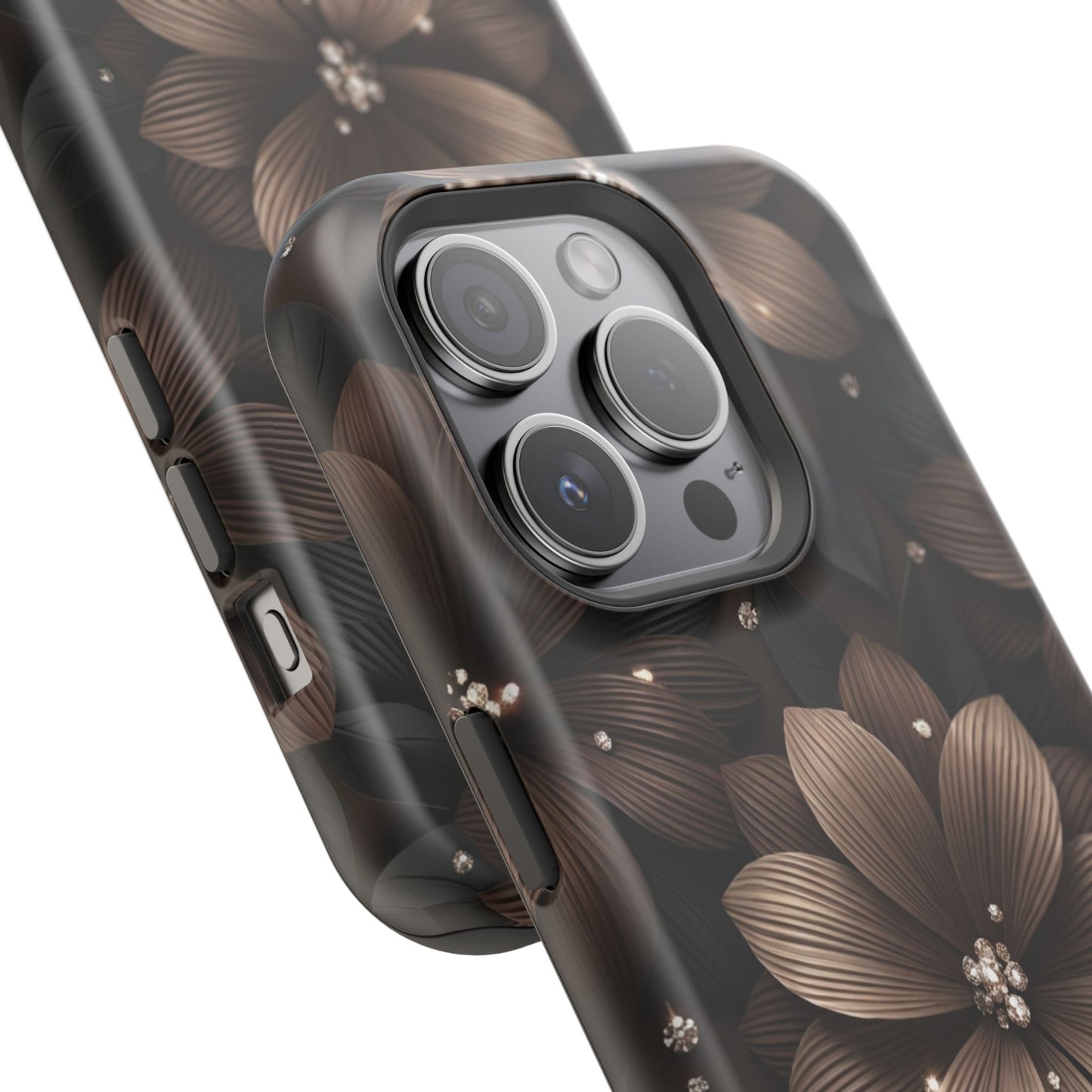 Phone Case - Floral Magnetic Impact-Resistant Case
