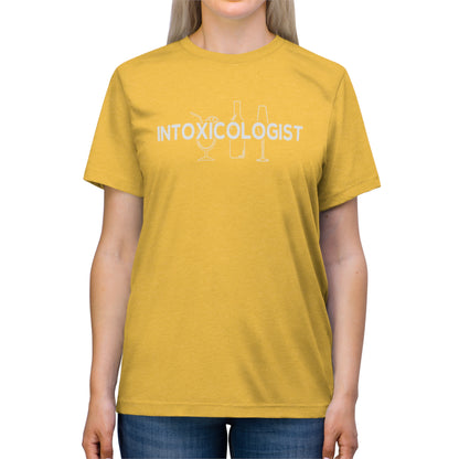 Unisex Triblend Tee- Intoxicologist - Inspired Collective Store