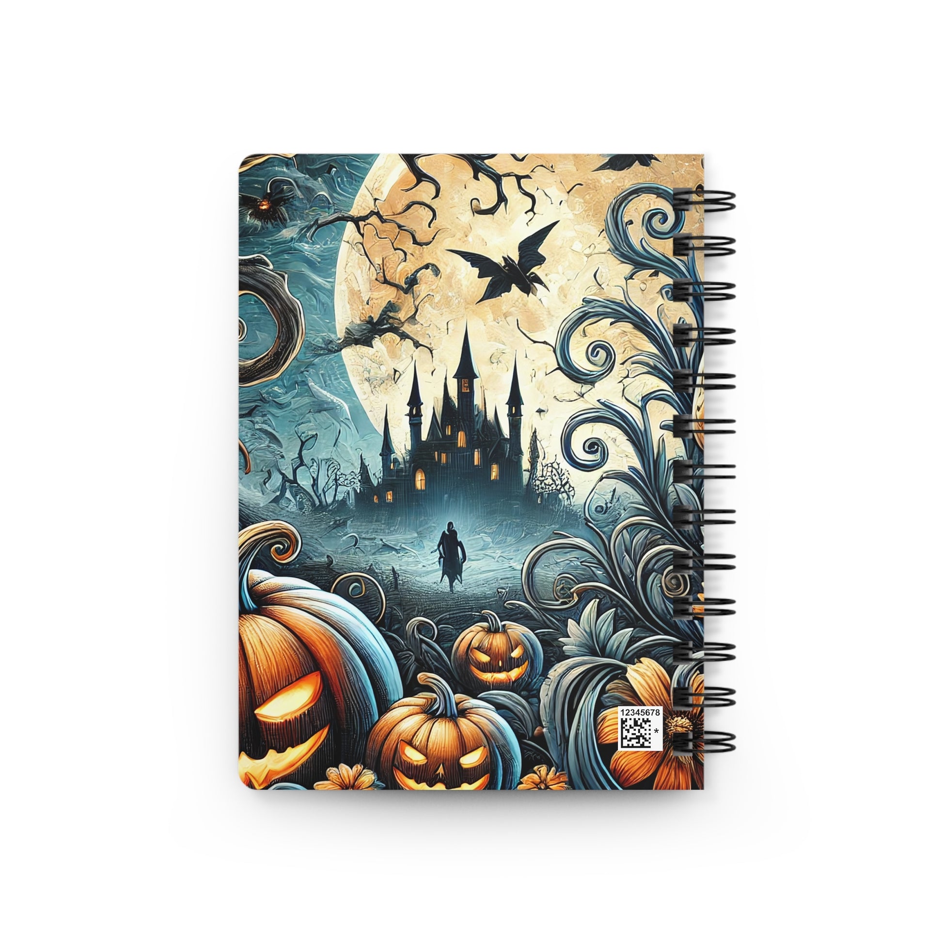 Halloween Themed Spiral Bound Journal - Inspired Collective Store