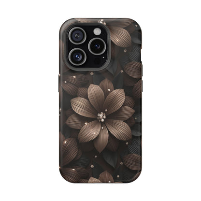 Phone Case - Floral Magnetic Impact-Resistant Case