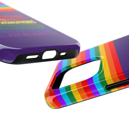 LGBTQ-Tough Phone Cases for IPhone and Samsung - Inspired Collective Store